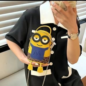 new yellow cartoon phone bag